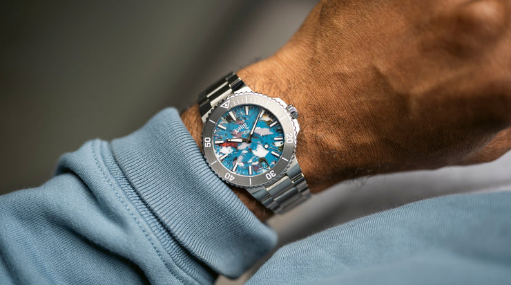 Oris Aquis Date Upcycle Calibre 400, 43.5mm - 2024 Christmas Catalog Pg. 7