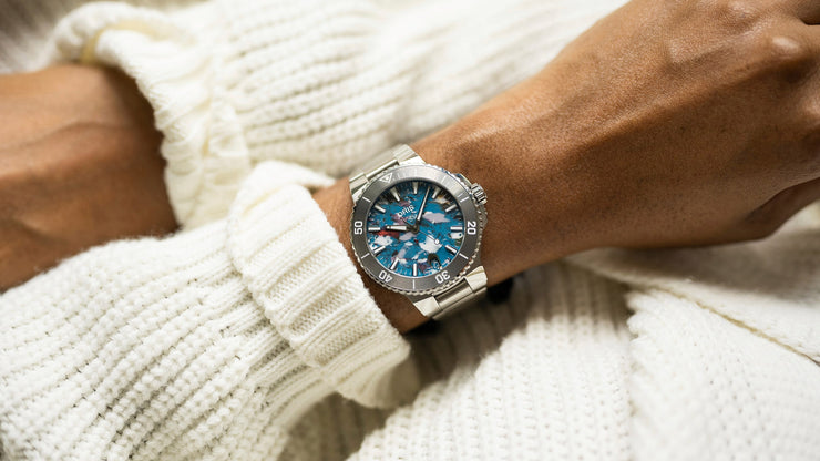 Oris Aquis Date Upcycle Calibre 400, 43.5mm - 2024 Christmas Catalog Pg. 7