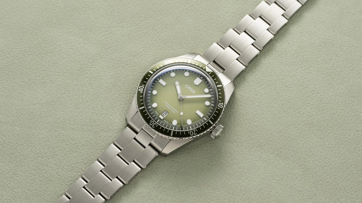 Oris Divers Sixty-Five Date Green Dial 40mm - 2024 Christmas Catalog Pg. 7