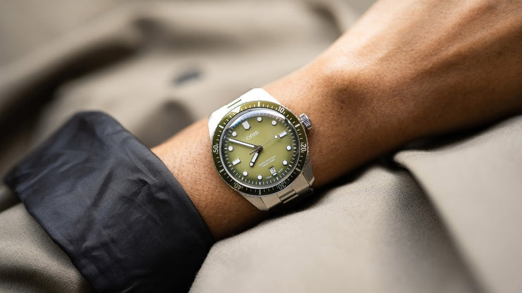 Oris Divers Sixty-Five Date Green Dial 40mm - 2024 Christmas Catalog Pg. 7