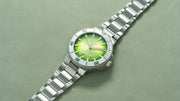Oris Aquis Date Taste of Summer Watermelon Green 41.5mm - 2024 Christmas Catalog Pg. 7