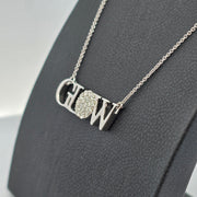 1/3ctw GLOW Diamond Stationary Pendant