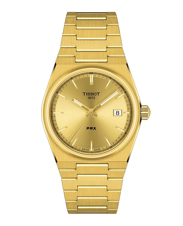 Introducing the Tissot PRX Powermatic 80 40mm Now Full Gold