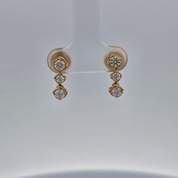 A Link Diamond Earrings - 2024 Christmas Catalog Pg. 17