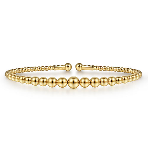 14K Yellow Gold Bujukan Open Bangle - 2024 Christmas Catalog Pg. 3