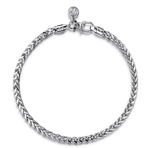 925 Sterling Silver Mens Wheat Chain Bracelet - 2024 Christmas Catalog Pg. 6