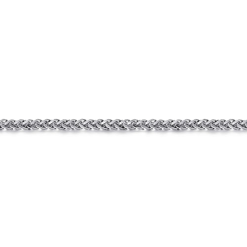 925 Sterling Silver Mens Wheat Chain Bracelet - 2024 Christmas Catalog Pg. 6