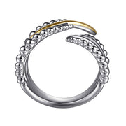 925 Sterling Silver and 14K Yellow Gold Bujukan Multiple Row Bypass Ring - 2024 Christmas Catalog Pg. 4