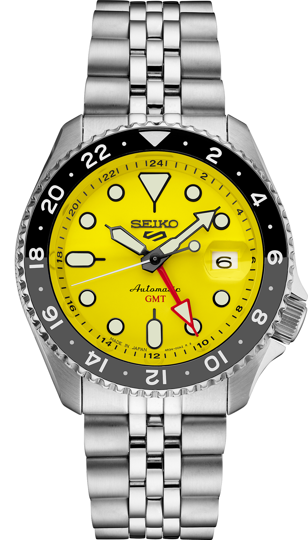 SEIKO GMT 腕時計 Amazon.com: 5 SPORTS（ファイブスポーツ） Men SKX Sports Style GMT