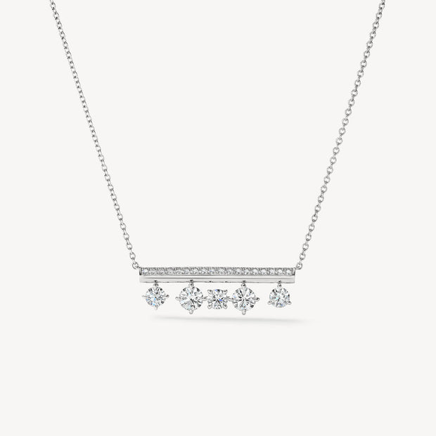 Hearts on Fire Barre Floating Diamond Pavé Pendant Necklace - 2024 Christmas Catalog Pg. 11