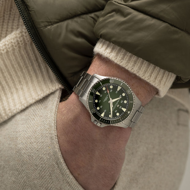Khaki Navy Scuba Auto - H82525160