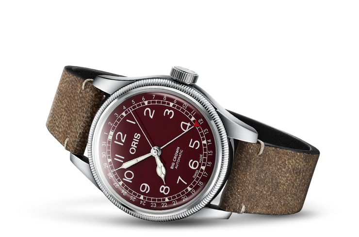 Oris Big Crown Pointer Date Red Dial 40mm