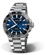 Oris Aquis GMT Date 43.5mm Blue Dial