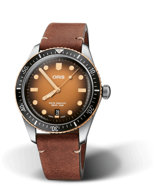Oris Divers 65 Date Brown Dial 40mm