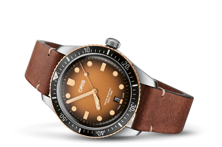 Oris Divers 65 Date Brown Dial 40mm – Garrick Jewelers PA Oris Divers 65 Date Brown Dial 40mm – Garrick Jewelers PA