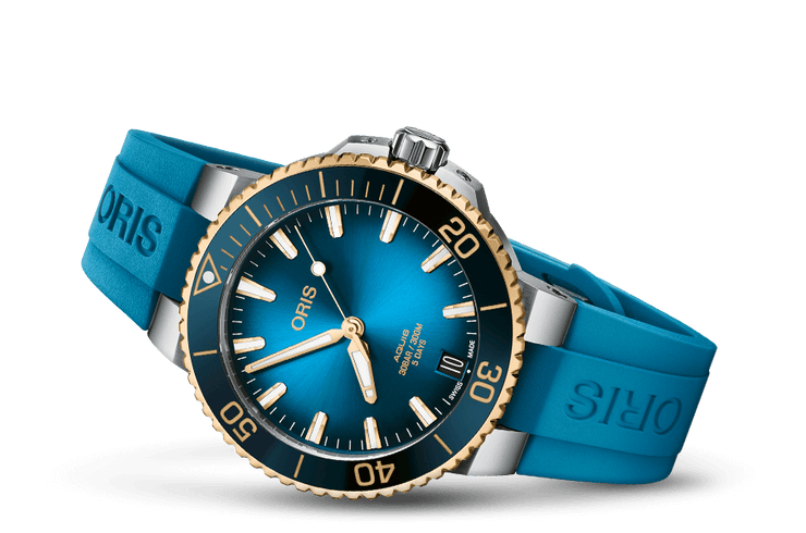 Oris Aquis Bico Date Calibre 400 41.5mm Blue Dial – Garrick Oris Aquis Bico Date Calibre 400 41.5mm Blue Dial – Garrick