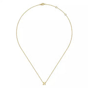 Page 4 - 14K Yellow Gold N Initial Necklace