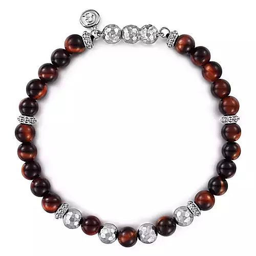 Page 5 - Sterling Silver and Tiger Eye Beaded Bracelet