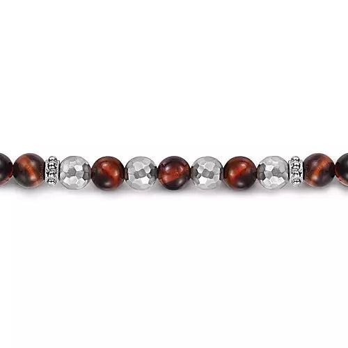 Page 5 - Sterling Silver and Tiger Eye Beaded Bracelet