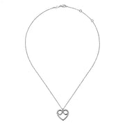 Page 3 - Sterling Silver Twisted Heart Pendant Necklace