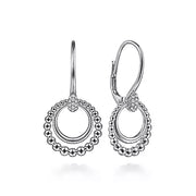 Page 3 - Sterling Silver White Sapphire Drop Earrings