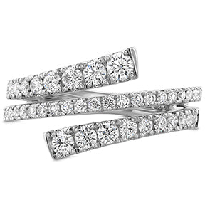 Grace Wrap Ring .73ctw in 18K White Gold