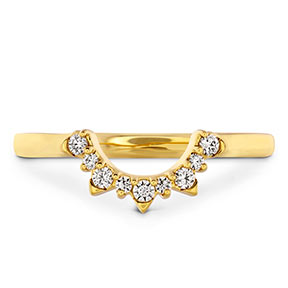 Behati Tiara Ring .10ctw in 18K Yellow Gold