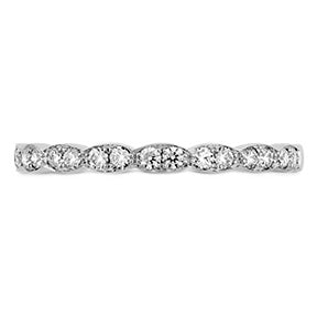 Lorelei Floral Diamond Band .22ctw in 18K White Gold